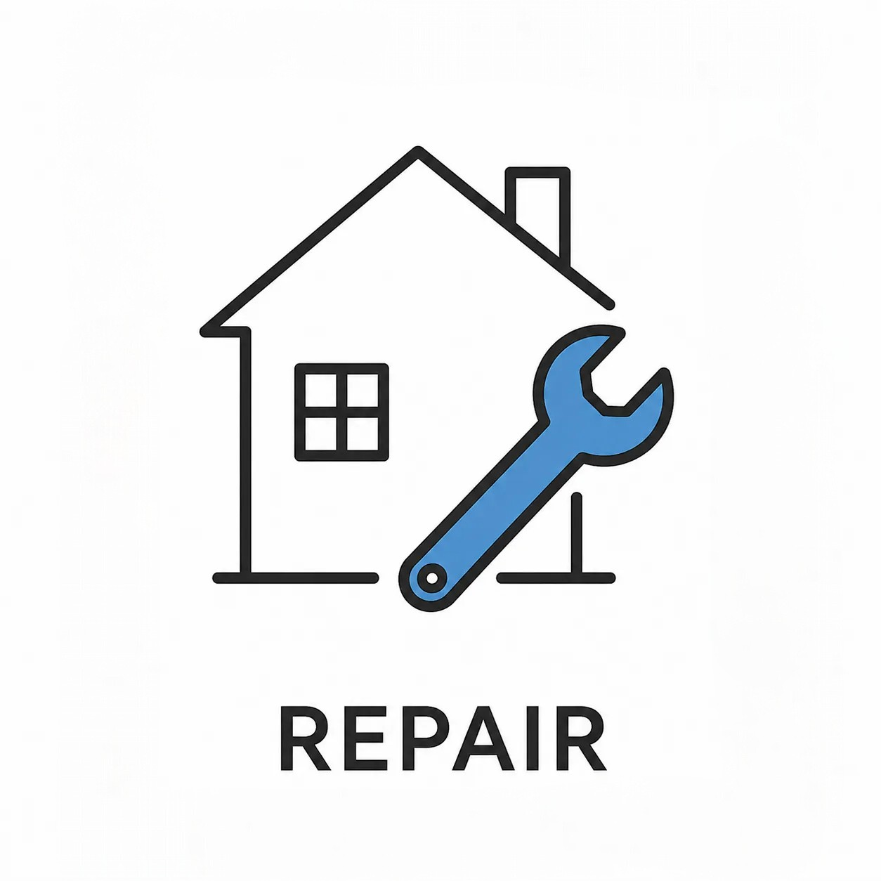 Repair damage on an existing home