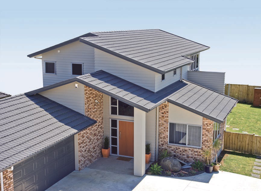 Placeholder image reused from existing metal roofing assets; replace with a dedicated stone-coated steel image when available. Stone-Coated Steel Roofing